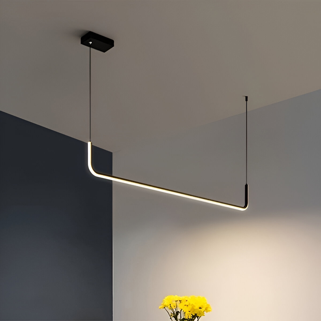 لوستر خطی در راهرو و ورودی