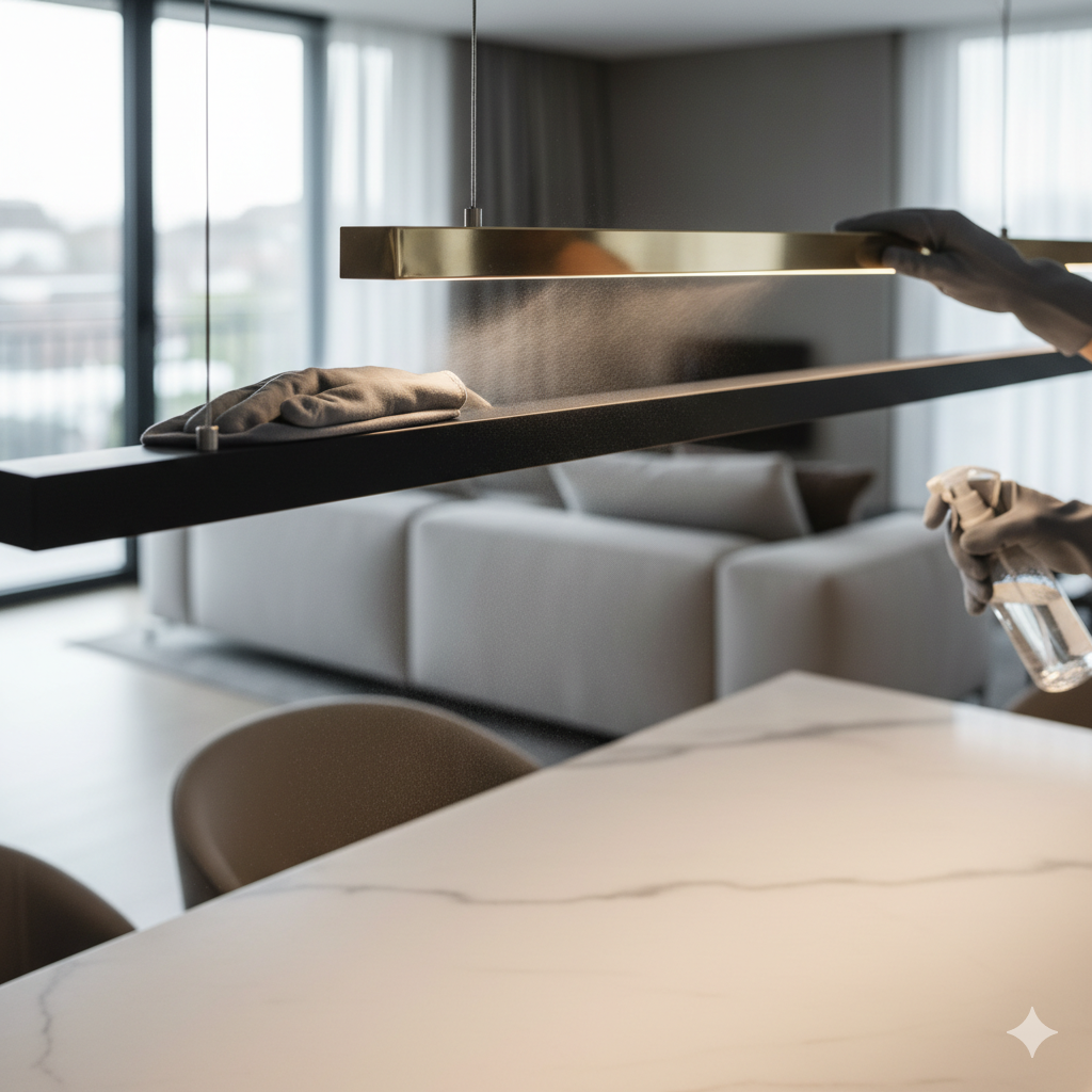 راهنمای گام به گام برای حفظ درخشش متریال‌های مات و براق